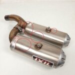 Double silencieux d�chappement ixil pour moto kawasaki 636 zx6r 2005 � 2006 e9 1181 - mfpn : e9 1181 ...