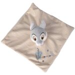 Doudou disney plat panpan le lapin 24 x 24 cm - set doudou enfant avec mouchoir