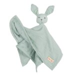 Doudou lapin bio lil planet - roba - 40 x 40 cm - vert