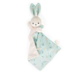 Doudou lapin bouquet dagrumes - kaloo - carr douceur - 18 cm - naissance - bleu - mixte