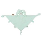 Doudou maxi lapidou nattou - menthe - 65 x 40 cm - stimule la motricit - polyvalent