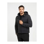 Doudoune ajust�e en mati�re recycl�e - guess jeans - homme