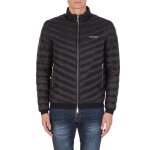 Doudoune armani exchange 8nzb52 - znw3z noir - noir / gris mlange