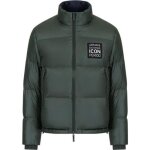 Doudoune armani exchange - down jacket - kaki - vert - adulte - mixte - 100% polyamide - fermeture par ...
