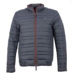 Doudoune armani exchange - homme - rf. 8nzb15 - znw3z - 2566 - bleu - fermeture zippe - 100% polyamide ...