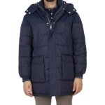 Doudoune - armani exchange - homme - bleu - polyester - fermeture zip et boutons Doudoune - armani exchange - homme - bleu - polyester - fermeture zip et boutons