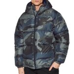 Doudoune camouflage noir / marine homme adidas camo h13566