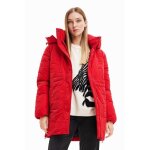 Doudoune à capuche avec fermeture éclair femme desigual Doudoune à capuche avec fermeture éclair femme desigual
