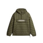 Doudoune  capuche half zip napapijri aorgex - green lichen