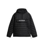 Doudoune � capuche half zip napapijri a - morgex - black