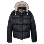 Doudoune homme schott - westlakers - black - noir - fermeture zippe