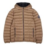 Doudoune  capuche - teddy smith - enfant - garon - chocolat - marron - 100% polyamide
