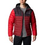 Doudoune columbia powder lite - homme - montagne - rouge - manches longues