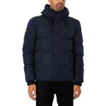 Doudoune courte  capuche everest - superdry - homme - bleu