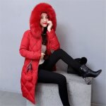 Doudoune cusselen pour femmes - funmoon - mode hiver vetement elégant - rouge - m - 3xl Doudoune cusselen pour femmes - funmoon - mode hiver vetement elégant - rouge - m - 3xl