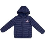 Doudoune - paris - garon - bleu marine - 100% polyester - capuche dtachable
