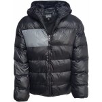Doudoune homme ea7 emporio armani - noir - fermeture par zip mtallique - capuche fixe
