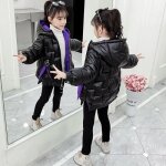 Doudoune enfant - funmoon - hiver - noir - capuche - l�ger - 2 - 14 ans