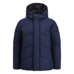 Doudoune enfant - jack & jones - capuche - marine - fermeture  glissire