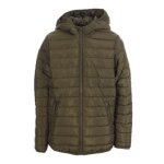 Doudoune enfant - jack & jones - whwing - kaki - manches longues - fermeture claire