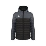 Doudoune enfant - kappa - lamezio - noir / gris - ski - sports dhiver