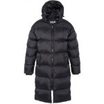 Doudoune extra longue - schott n. y. c. - 2190max - capuche fixe - double zip - noir