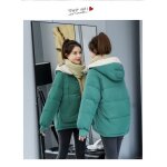 Doudoune femme funmoon - veste dhiver en duvet de canard - rose - fermeture clair