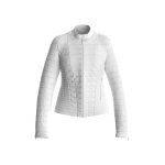 Doudoune femme guess vona - pure white - xl