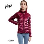 Doudoune femme lgre fushia - manches longues