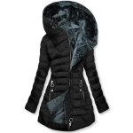 Doudoune femme - leoclotho - slim zipp�e - noir - hiver