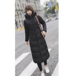 Doudoune femme longue - marque inconnue - noir - chaud et pais - taille m - xxxxl