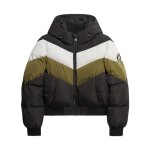 Doudoune superdry everest retro bomber - noir