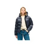 Doudoune superdry femme sport bleu polyester