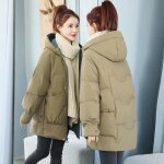 Doudoune - funmoon - manteau hiver - noir - coton - femme