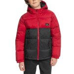 Doudoune garon quiksilver - taille 10 ans - couleur rouge - nylon