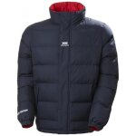 Doudoune - helly hansen - reversible puffer - bleu marine rouge - col montant - manches longues