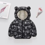 Doudoune hiver - funmoon - bb - capuche - lger - noir