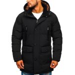 Doudoune hommedoudoune à capuche amovibledoudoune dhiver pour homme(s - xxxl) - noir Doudoune hommedoudoune à capuche amovibledoudoune dhiver pour homme(s - xxxl) - noir