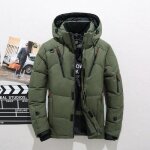 Doudoune homme doudoune épaisse chaude à capuche en duvet de canard blanc manteau homme de haute qualité ... Doudoune homme doudoune épaisse chaude à capuche en duvet de canard blanc manteau homme de haute qualité ...