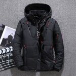 Doudoune homme - funmoon - manteau dhiver - paissi - rouge - mixte