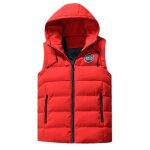 Doudoune homme de marque luxe sans manches �pais chaud automne et hiver gilet en coton v�tement masculin ...