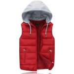 Doudoune hommesans manche doudoune femme avec capucheveste en duvet poches multiples en automne et hiver ...