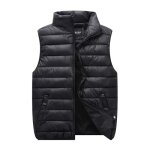 Doudoune hommesans manche grande taille doudoune femme avec zippveste en duvet chaud en automne et en ...