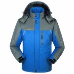 Doudoune homme veste de ski impermable de montagne manteau dhiver extrieur en polaire coupe - vent ...