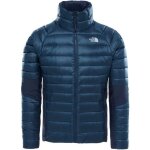 Doudoune hybride the north face crimptastic - bleu - rf. t0cmf7h2g - duvet 800 - polaire power stretch ...