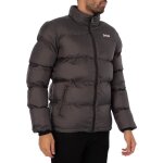 Doudoune - schott - idaho - noir - polyester - capuche repliable