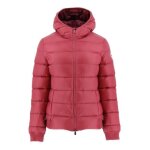 Doudoune femme - jott - celine - rose - col  capuche - fermeture par zip