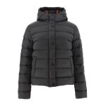 Doudoune - jott - jane - coupe droite - col capuche - noir