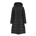 Doudoune jott karachi - noir - col � capuche amovible - fermeture zip