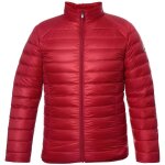 Doudoune - jott - mat - rouge - homme - 100% nylon - rembourrage 90% duvet 10% plumes